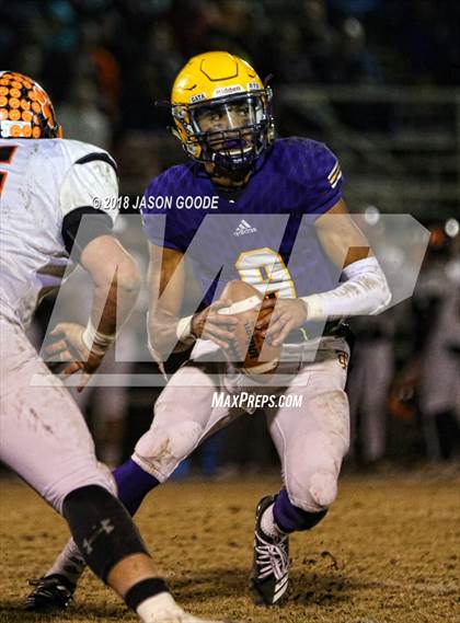 Thumbnail 1 in Meigs County vs. Trousdale County (TSSAA Division I Class 2A Semifinal) photogallery.