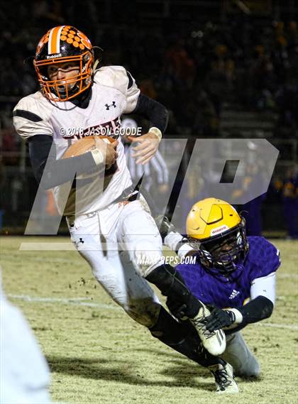Thumbnail 1 in Meigs County vs. Trousdale County (TSSAA Division I Class 2A Semifinal) photogallery.
