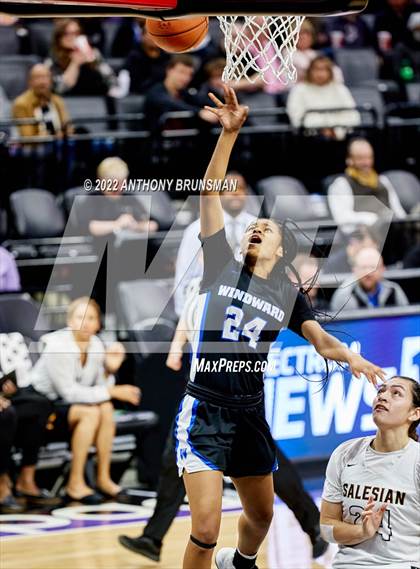 Thumbnail 2 in Windward vs Salesian College Preparatory (CIF State D1 Final) photogallery.