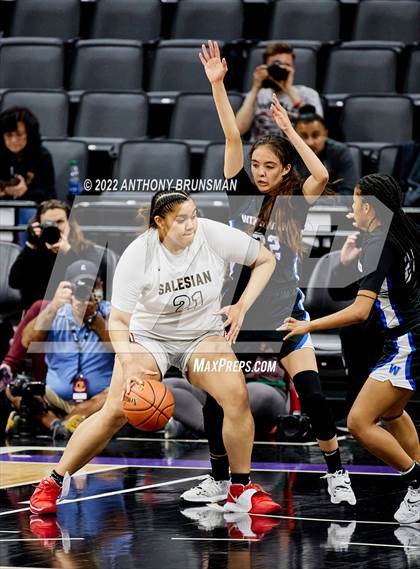 Thumbnail 2 in Windward vs Salesian College Preparatory (CIF State D1 Final) photogallery.
