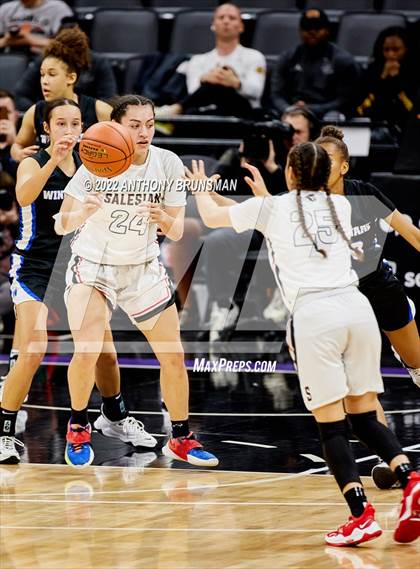 Thumbnail 1 in Windward vs Salesian College Preparatory (CIF State D1 Final) photogallery.