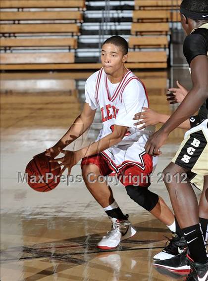 Thumbnail 1 in Bloomington Christian vs. Glendora (So Cal Shootout) photogallery.