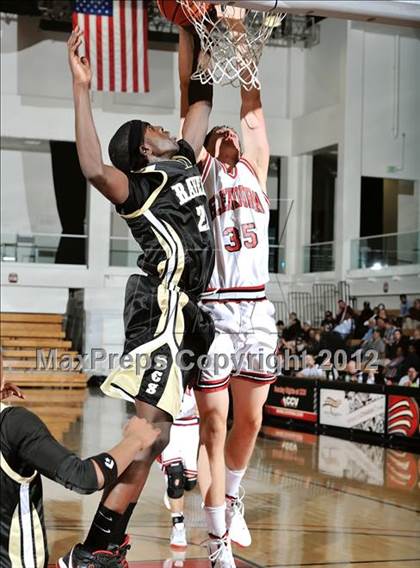 Thumbnail 1 in Bloomington Christian vs. Glendora (So Cal Shootout) photogallery.