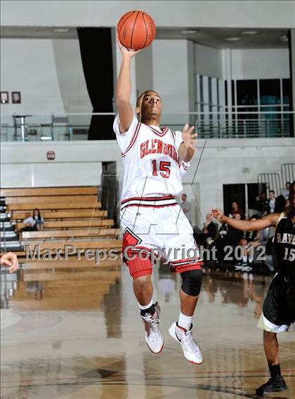 Thumbnail 2 in Bloomington Christian vs. Glendora (So Cal Shootout) photogallery.