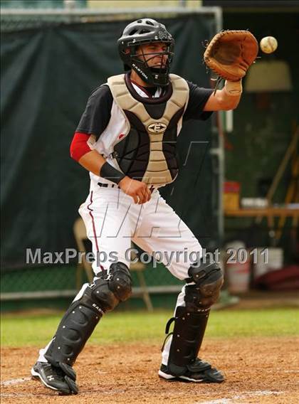 Thumbnail 1 in Damien @ Glendora (CIF SS Playoffs) photogallery.