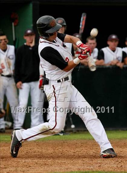 Thumbnail 1 in Damien @ Glendora (CIF SS Playoffs) photogallery.