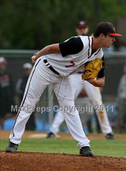 Thumbnail 1 in Damien @ Glendora (CIF SS Playoffs) photogallery.
