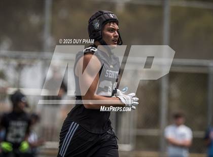 Thumbnail 2 in Servite VS Corona Del Mar (Battle at the Beach 7on7) photogallery.
