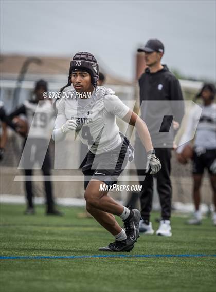 Thumbnail 2 in Servite VS Corona Del Mar (Battle at the Beach 7on7) photogallery.