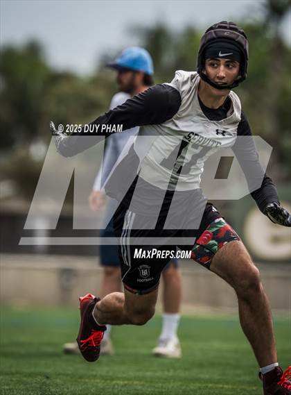 Thumbnail 3 in Servite VS Corona Del Mar (Battle at the Beach 7on7) photogallery.