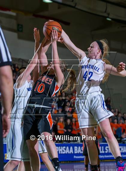 Thumbnail 3 in Westhill vs. Marlboro Central (NYSPHSAA Class B Semifinal) photogallery.