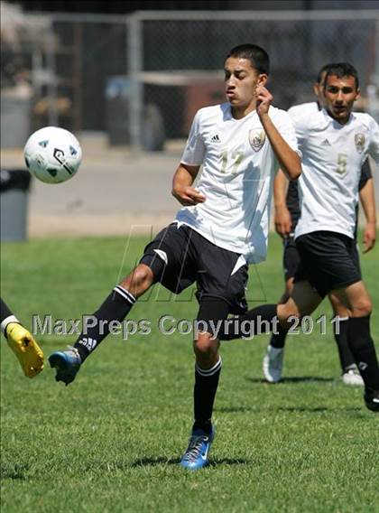 Thumbnail 3 in Lathrop vs Enochs (Timberwolves Cup) photogallery.