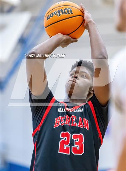 Thumbnail 1 in Gray's Creek vs. Berean Baptist Academy (MLK Dream Jam at Terry Sanford) photogallery.