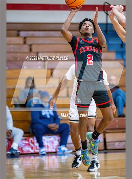 Thumbnail 3 in Gray's Creek vs. Berean Baptist Academy (MLK Dream Jam at Terry Sanford) photogallery.