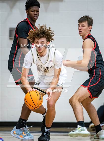 Thumbnail 2 in Gray's Creek vs. Berean Baptist Academy (MLK Dream Jam at Terry Sanford) photogallery.