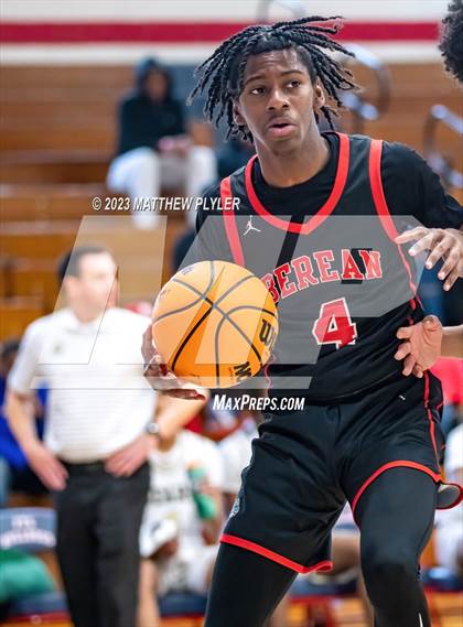 Thumbnail 2 in Gray's Creek vs. Berean Baptist Academy (MLK Dream Jam at Terry Sanford) photogallery.