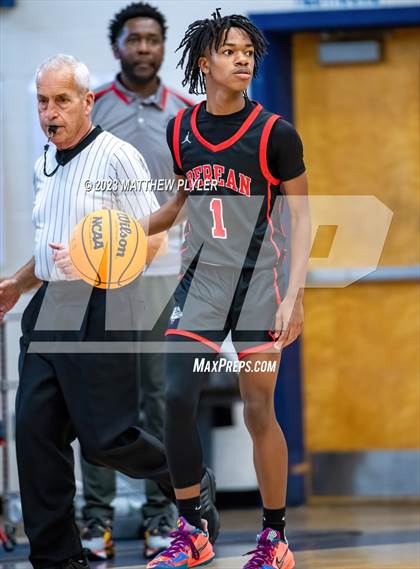 Thumbnail 1 in Gray's Creek vs. Berean Baptist Academy (MLK Dream Jam at Terry Sanford) photogallery.