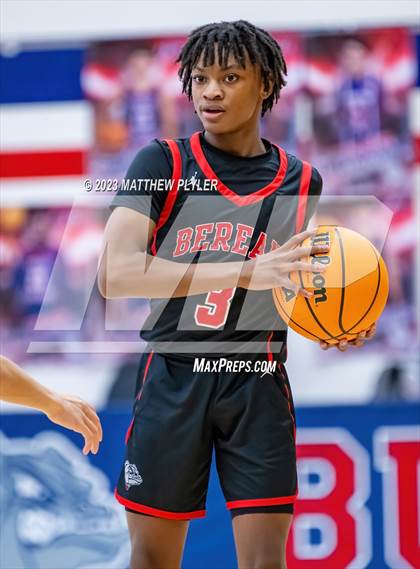 Thumbnail 1 in Gray's Creek vs. Berean Baptist Academy (MLK Dream Jam at Terry Sanford) photogallery.
