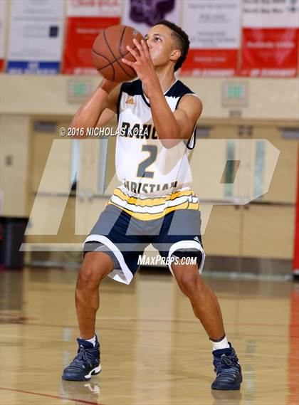 Thumbnail 1 in Rancho Christian vs. Lynwood (Pacific Shores Tournament) photogallery.