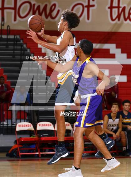 Thumbnail 3 in Rancho Christian vs. Lynwood (Pacific Shores Tournament) photogallery.
