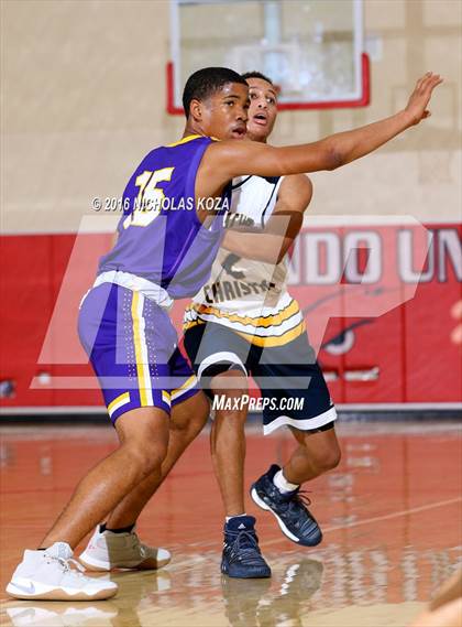 Thumbnail 2 in Rancho Christian vs. Lynwood (Pacific Shores Tournament) photogallery.
