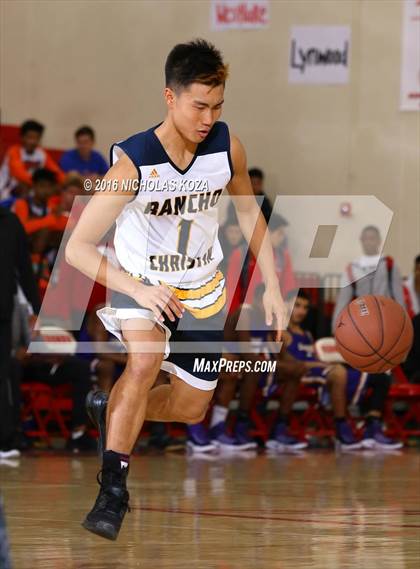 Thumbnail 1 in Rancho Christian vs. Lynwood (Pacific Shores Tournament) photogallery.