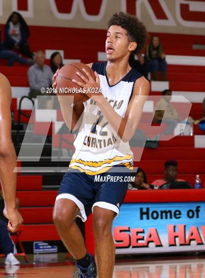 Thumbnail 3 in Rancho Christian vs. Lynwood (Pacific Shores Tournament) photogallery.
