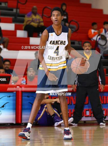 Thumbnail 1 in Rancho Christian vs. Lynwood (Pacific Shores Tournament) photogallery.