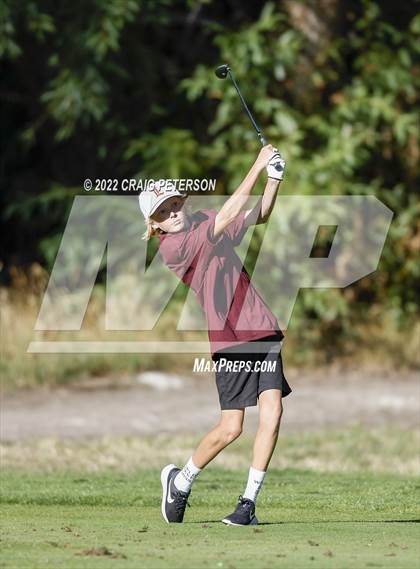 Thumbnail 1 in Utah 4A Region 11 Boys Golf Meet photogallery.