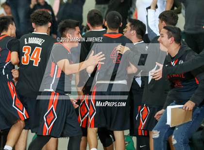 Thumbnail 1 in La Puente vs. Malibu (CIF 5AAA 3rd Round Playoff) photogallery.
