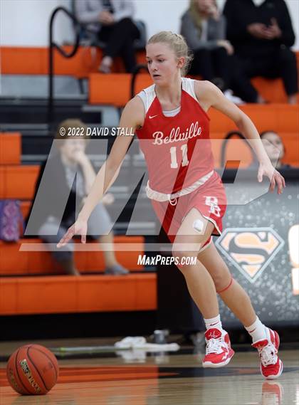 Thumbnail 3 in Moulton vs Bellville (Schulenburg Lady Horn Varsity Tournament) photogallery.