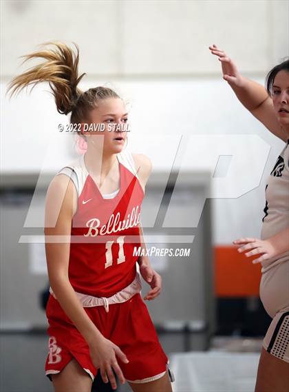 Thumbnail 1 in Moulton vs Bellville (Schulenburg Lady Horn Varsity Tournament) photogallery.