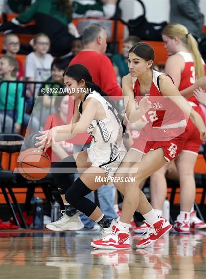 Thumbnail 1 in Moulton vs Bellville (Schulenburg Lady Horn Varsity Tournament) photogallery.
