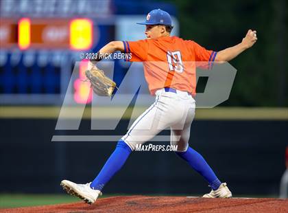 Thumbnail 3 in Grand Oaks vs Oak Ridge (2nd game double header) photogallery.