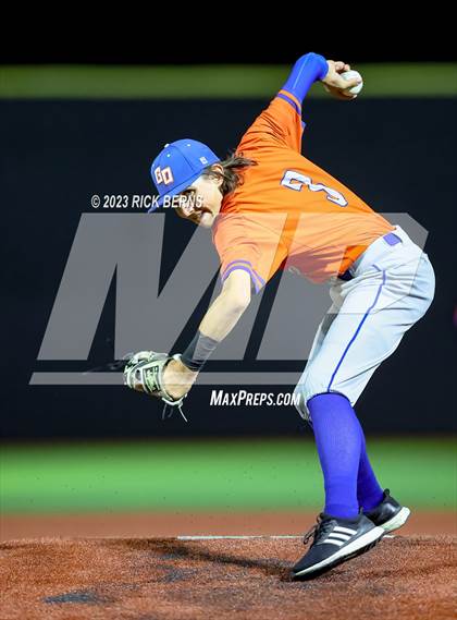 Thumbnail 3 in Grand Oaks vs Oak Ridge (2nd game double header) photogallery.