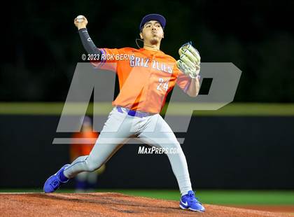 Thumbnail 3 in Grand Oaks vs Oak Ridge (2nd game double header) photogallery.