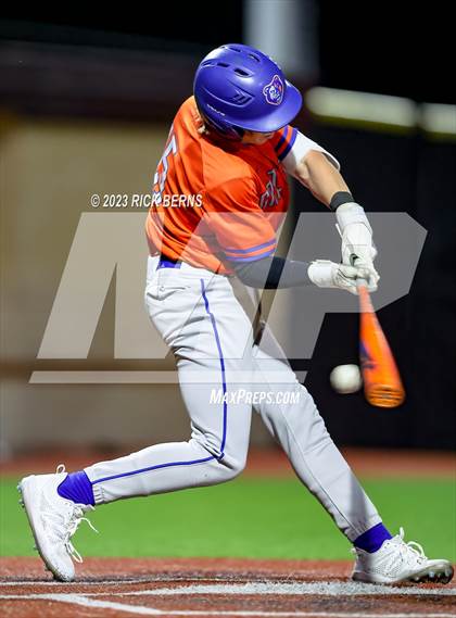 Thumbnail 3 in Grand Oaks vs Oak Ridge (2nd game double header) photogallery.