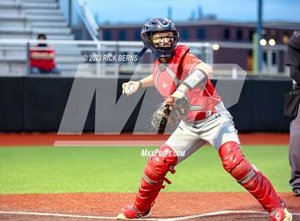 Thumbnail 3 in Grand Oaks vs Oak Ridge (2nd game double header) photogallery.