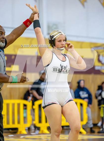 Thumbnail 3 in NIAA All Girls Southern Region Wrestling Final photogallery.