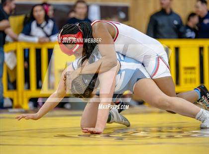 Thumbnail 3 in NIAA All Girls Southern Region Wrestling Final photogallery.