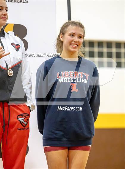Thumbnail 2 in NIAA All Girls Southern Region Wrestling Final photogallery.