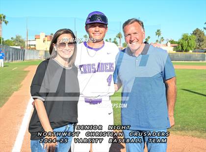 Thumbnail 2 in San Tan Foothills @ Northwest Christian (Senior Night) photogallery.