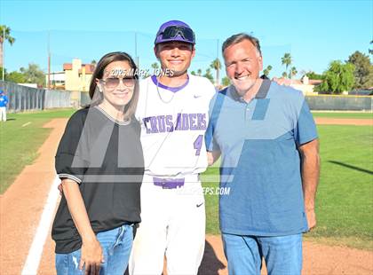 Thumbnail 1 in San Tan Foothills @ Northwest Christian (Senior Night) photogallery.