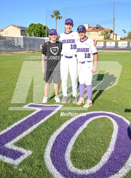 Thumbnail 1 in San Tan Foothills @ Northwest Christian (Senior Night) photogallery.