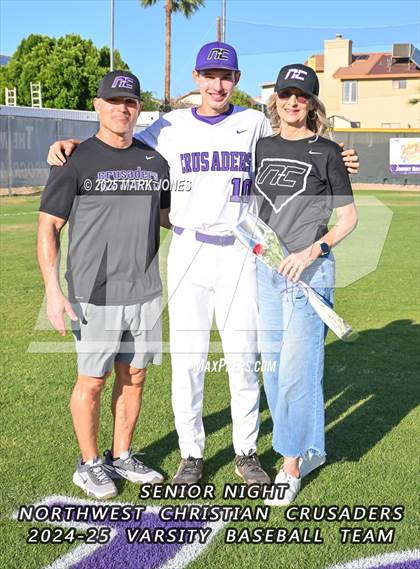Thumbnail 1 in San Tan Foothills @ Northwest Christian (Senior Night) photogallery.