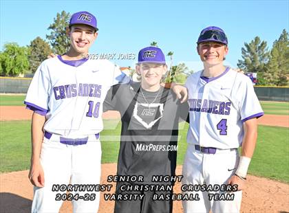 Thumbnail 1 in San Tan Foothills @ Northwest Christian (Senior Night) photogallery.
