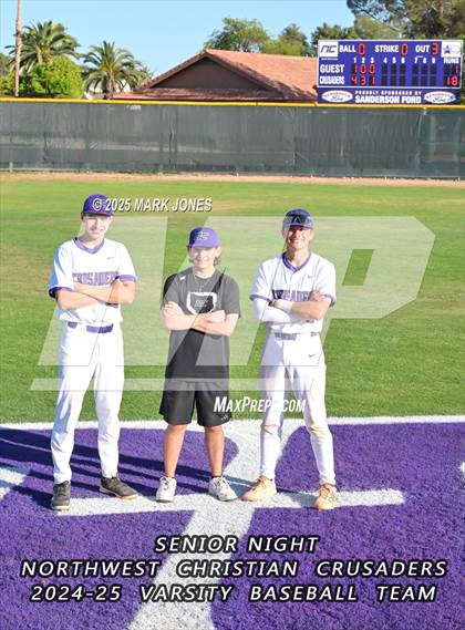 Thumbnail 2 in San Tan Foothills @ Northwest Christian (Senior Night) photogallery.