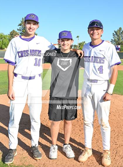 Thumbnail 2 in San Tan Foothills @ Northwest Christian (Senior Night) photogallery.
