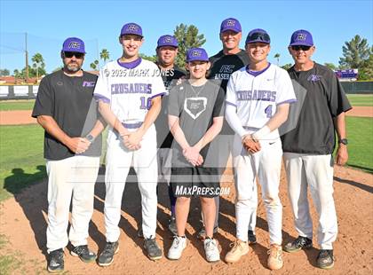 Thumbnail 3 in San Tan Foothills @ Northwest Christian (Senior Night) photogallery.
