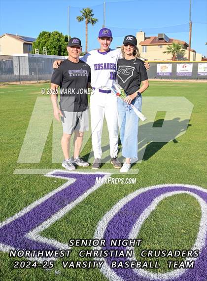Thumbnail 2 in San Tan Foothills @ Northwest Christian (Senior Night) photogallery.